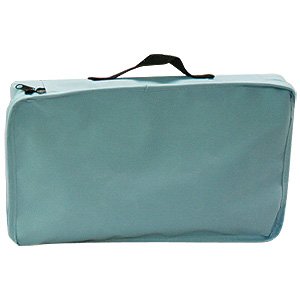 Folding Rolling Trolley Handled Shopping Bag Blue