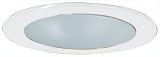 Elco 4" 120V Shower Trim with Frosted Lens Elco El912W