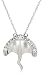 14k White Gold "Jewels of the Sea" Diamond Stingray Pendant (1/10 cttw, G-H Color, I1 Clarity)