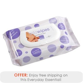 Bambino Mio Wipes- Chlorine Free- Biodegradable- Flushable
