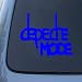 DEPECHE MODE - Vinyl Car Decal Sticker #A1593 | Vinyl Color: Blue Image
