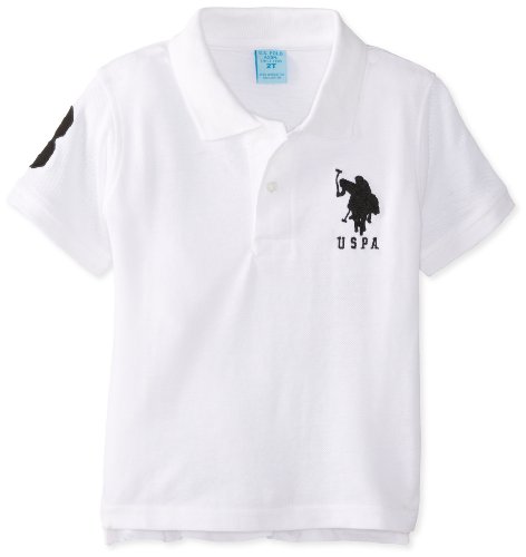 U.S. Polo Assn. Boys 2-7 Solid Short-Sleeve Shirt