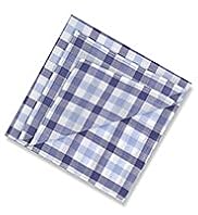 7 Pack Pure Cotton Assorted Handkerchiefs
