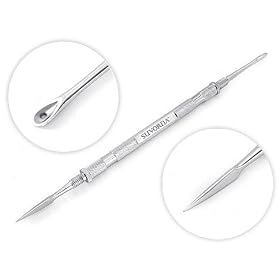 Suvorna Blackhead / Whitehead / Acne Remover & Comedone Extractor With Lancet