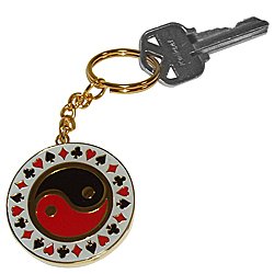 Yin Yang Key Chain - Casino Supplies > Accessories > Key Chains