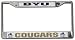 BYU Cougars Chrome License Plate Frame - SET OF 6 - Sports Merchandise