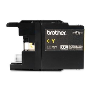 Brother LC79Y Ink Cartridge. LC79Y YELLOW INK CARTRIDGE FOR MFC-J6510DW/ MFC-J6710DW HIGH YIELD M-SUPL. Yellow - Inkjet - 1200 Page - 1 Each
