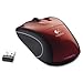 Logitech V450 Nano Cordless Laser Mouse for Notebooks (Red)