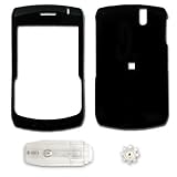 yooZoo Solid Hard Plastic Shell Case for RIM BlackBerry Curve 8300 series 8300 / 8310 / 8320 SmartPhone Cellphones Midnight Black