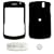 yooZoo Solid Hard Plastic Shell Case for RIM BlackBerry Curve 8300 / 8300 / 8310 / 8320 SmartPhone Cellphones Midnight Black