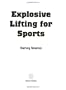 Explosive Lifting For Sports
