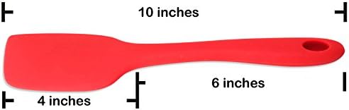 Silicone Kitchen Utensils Set - Silicone Spatula Silicone Cooking Gloves & Silicone Basting & Pastry Brush - Perfect Spatula for Stirring Flipping and Scraping - Protective Oven Grill BBQ Fireplace