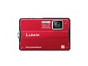 Panasonic Lumix FT10 14.1MP Digital Camera - Red (2.7 inch TFT Display, HD Movie Recording, Rugged Design)