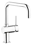 グローエ(GROHE) MINTA ミンタ  シングルレバーキッチン混合栓 32507000 + 水栓クロス(グローエジャパン公式・ 日本規格適合品)