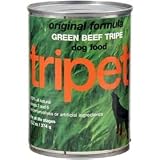 Pet Supplies : Tripett Green Beef Tripe Original Formula for Dogs (12/13.2-oz cans)