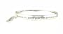 Bracelet - B153 - Bangle Style Engraved with MOTHER Poem ~ "If I could give you diamonds.." ~ Silver Tone Metal (68mm)