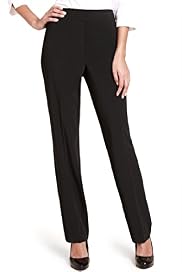 Slim Leg Flat Front Trousers