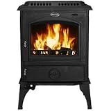 Forester Cast Iron Wood Burning Stove Up To 63,000 BTUs of Output; EPA Certified; Heats up to 2,000 Sq. Ft.