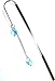 Swarovski Crystal Dangle Heart Bookmark