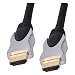HQ HDMI Kabel, 19 polig, 15m, schwarz, Metallstecker Kontaktfl&auml;chen vergoldet