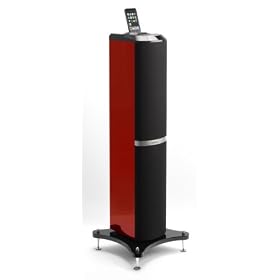 Lenco High Power iPod Tower - Red