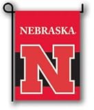Nebraska Cornhuskers Double Sided Garden Flags - Set of Two