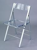 Lucite Folding Chair