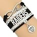 Oakland Raiders Bracelet - NFL Bracelet, Raiders Jewelry & Perfect Gift