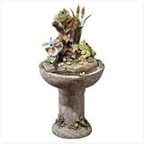 Colorful Frog Garden Fountain by NetGift