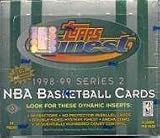 1998 99 Topps Finest Basketball Cards Series 2 Hobby Box