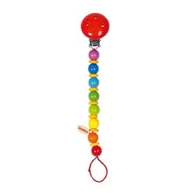 Heimess 732270 Pacifier Chain (Beads, Multi Shape)