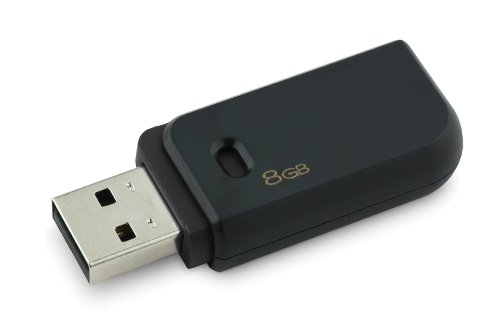 Kingston DataTraveler 112 - 8 GB USB 2.0 Flash Drive DT112K/8GBCL (Black)