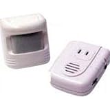 Heath Zenith Wireless Kit with Plug-In Alert and PIR Motion Sensor, White #RH-6019-WH-A