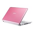 MSI Wind 10" Netbook Computer with 3-Cell Battery - Pink (U100-427US)