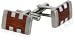 Wood & Mother of Pearl Stainless Steel Cufflinks