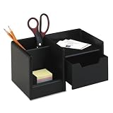 Rolodex 62543 Wood Tones Cell Phone/PDA Wireless Organizer, 10w x6d x5h, Black