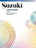 Suzuki Violin School Piano Accompaniments - Volume 1 - Revised