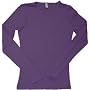 American Apparel Women's Sheer Jersey Long Sleeve T-shirt - Tee