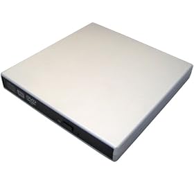 USB2.0 Slim Black DVD CD Burner external Enclosure case USB For Laptop Notebook [... by Brainydeal