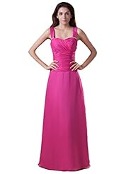 A-line Chiffon Dropped   Waistline Lace Beaded Floor Length Sweetheart Bridesmaid Dress 