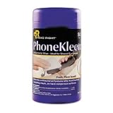 Telephone Wipe, Premoistened, Antibacterial, 50 Pop-Up Wipes/Tub RRTRR1403