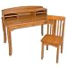Avalon Desk with Hutch - Honey