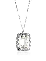 ART DE France Conjunto de cadena y colgante plata de ley 925 milésimas rodiada