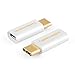 USB C to Micro USB Adapter[2-Pack], CableCreation USB Type C Adapter Micro USB to USB-C Converter with 56K Resistor, Compatible Galaxy S9/S9+, Mate 10 Pro, MacBook, Moto Z etc. White