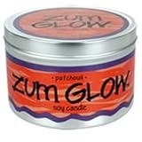 present Indigo Wild: Zum Glow Soy Candle, Patchouli 7 oz