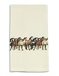 Kay Dee Designs V0048 Running Horses Border Towel By John Saunders