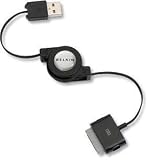 Belkin Retractable USB-iPod Cable Black F3U201V2.6-BLK
