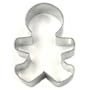 Gingerbread Boy Man Metal Cookie Cutter for Holiday Baking / Christmas Party Favors / Scrapbooking Stencil