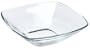 Bormioli Rocco Eclissi Clear Square Soup Plates, Set of 12