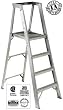 Louisville Master AP1004 4-ft Extra Heavy Duty Aluminum Platform Ladder 300 lbs rated
